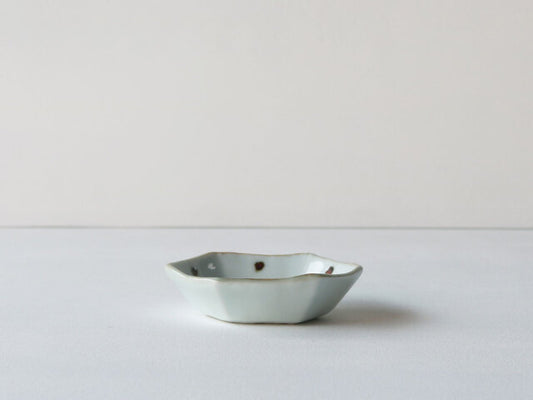 六角小付け 波佐見焼 色絵地紋