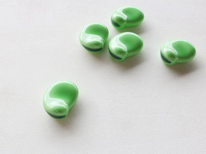 そら豆 箸置き 有田焼 ゴールド