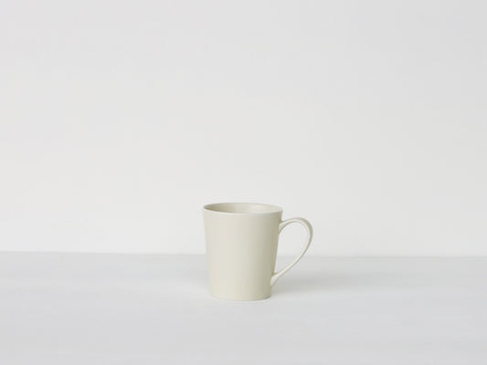 マット釉 ネスティングハンドルマグ 有田焼 ホワイト
