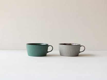 ダスマクフラワー(グレー)スープマグ